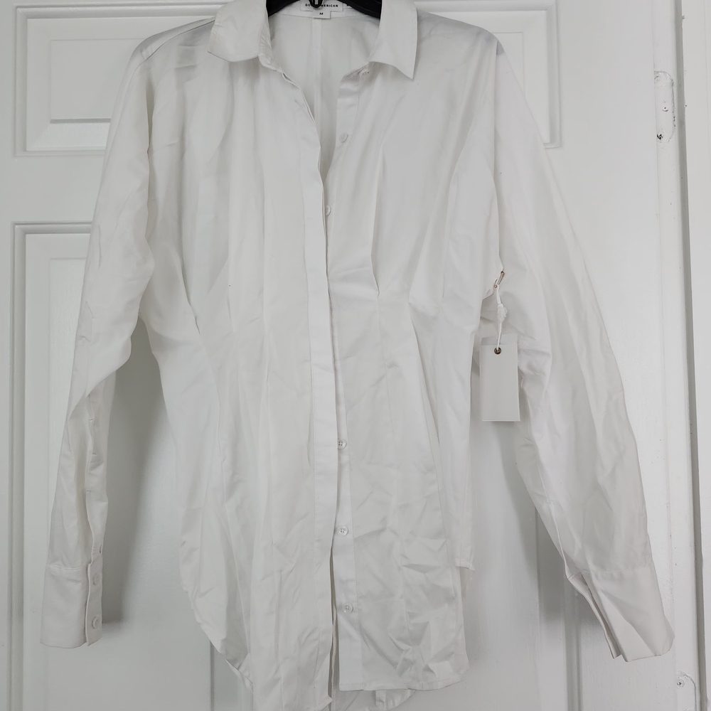 Classic White Men's Shirt